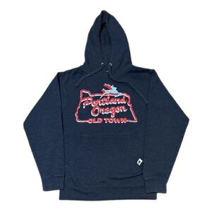Little Bay Root Portland Oregon Pacific
OLD TOWN Hoodie USA Navy/Gray Small